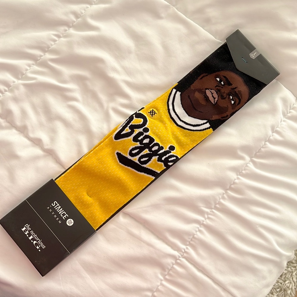 brand new BIGGIE socks